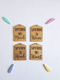 Need / Want / Read / Wear Gift Tags - Little Birdy Finds