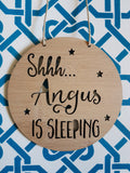 Shhh Baby is Sleeping Personalised - Little Birdy Finds
