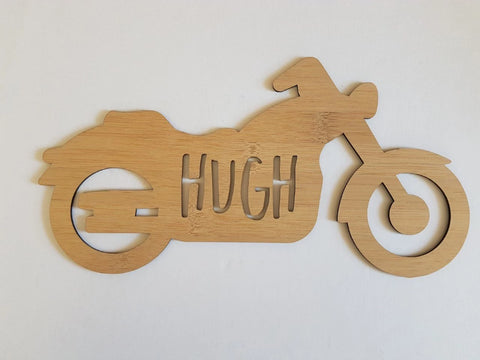 Personalised Name Motorbike - Little Birdy Finds