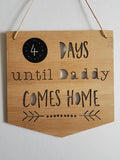 Days until Daddy Comes Home Countdown - Little Birdy Finds