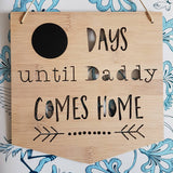 Days until Daddy Comes Home Countdown - Little Birdy Finds
