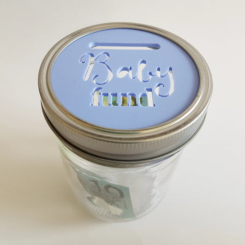 New Baby Mason Jar - Little Birdy Finds
