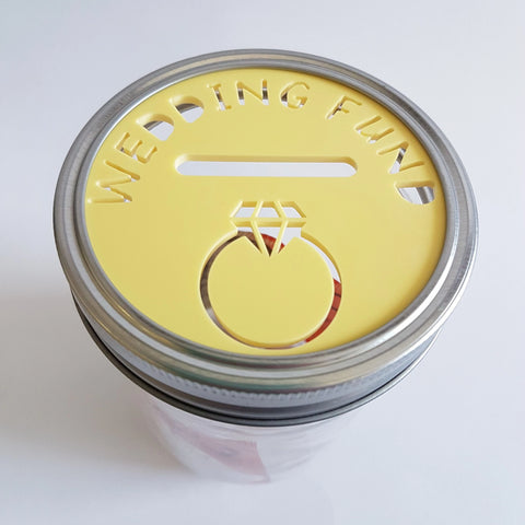 Wedding Fund Mason Jar - Little Birdy Finds