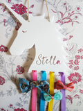 Personalised UNICORN Bow/Hairclip holder - Little Birdy Finds