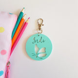 BUTTERFLY  Pastel Bag Tag / Keyring - Little Birdy Finds