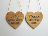Personalised REMEMBRANCE Christmas  Decoration - Heart - Little Birdy Finds