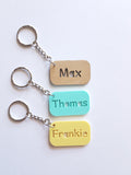 BULK Personalised Keyrings - Little Birdy Finds