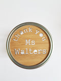 LARGE Thank You / Treats For Mason Jar - Little Birdy Finds