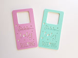 Shhh Baby Sleeping Wooden Door Hanger - Little Birdy Finds