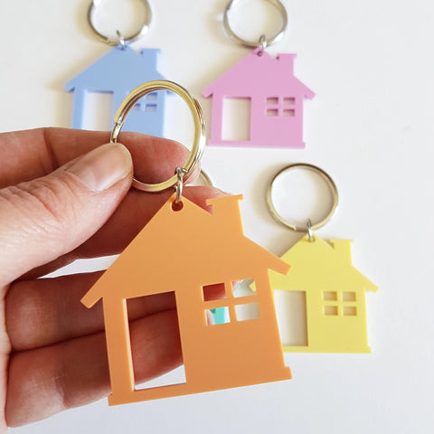 House Keyring - Little Birdy Finds