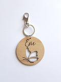 BUTTERFLY Bag Tag / Keyring - Little Birdy Finds