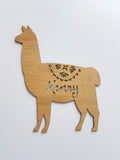 LLAMA-ALPACA Personalised Wall Hanging - Little Birdy Finds