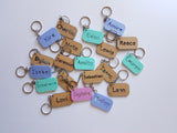 BULK Personalised Keyrings - Little Birdy Finds