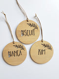 Personalised  Christmas Decoration-FERN DESIGN - Little Birdy Finds