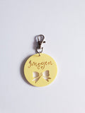 BOW Pastel Bag Tag / Keyring - Little Birdy Finds