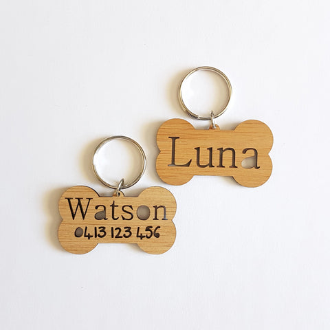 Bone Dog Tag - Little Birdy Finds