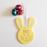 PERSONALISED Easter bunny tag 2 - Little Birdy Finds