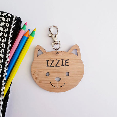 CAT/KITTEN Bag Tag / Keyring - Little Birdy Finds