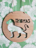 LION Personalised Wall Hanging - Little Birdy Finds