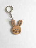 MINI RABBIT/BUNNY Keyring - Little Birdy Finds