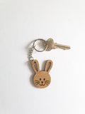 MINI RABBIT/BUNNY Keyring - Little Birdy Finds
