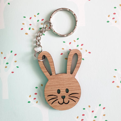 MINI RABBIT/BUNNY Keyring - Little Birdy Finds